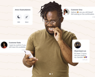 Messy customer conversations